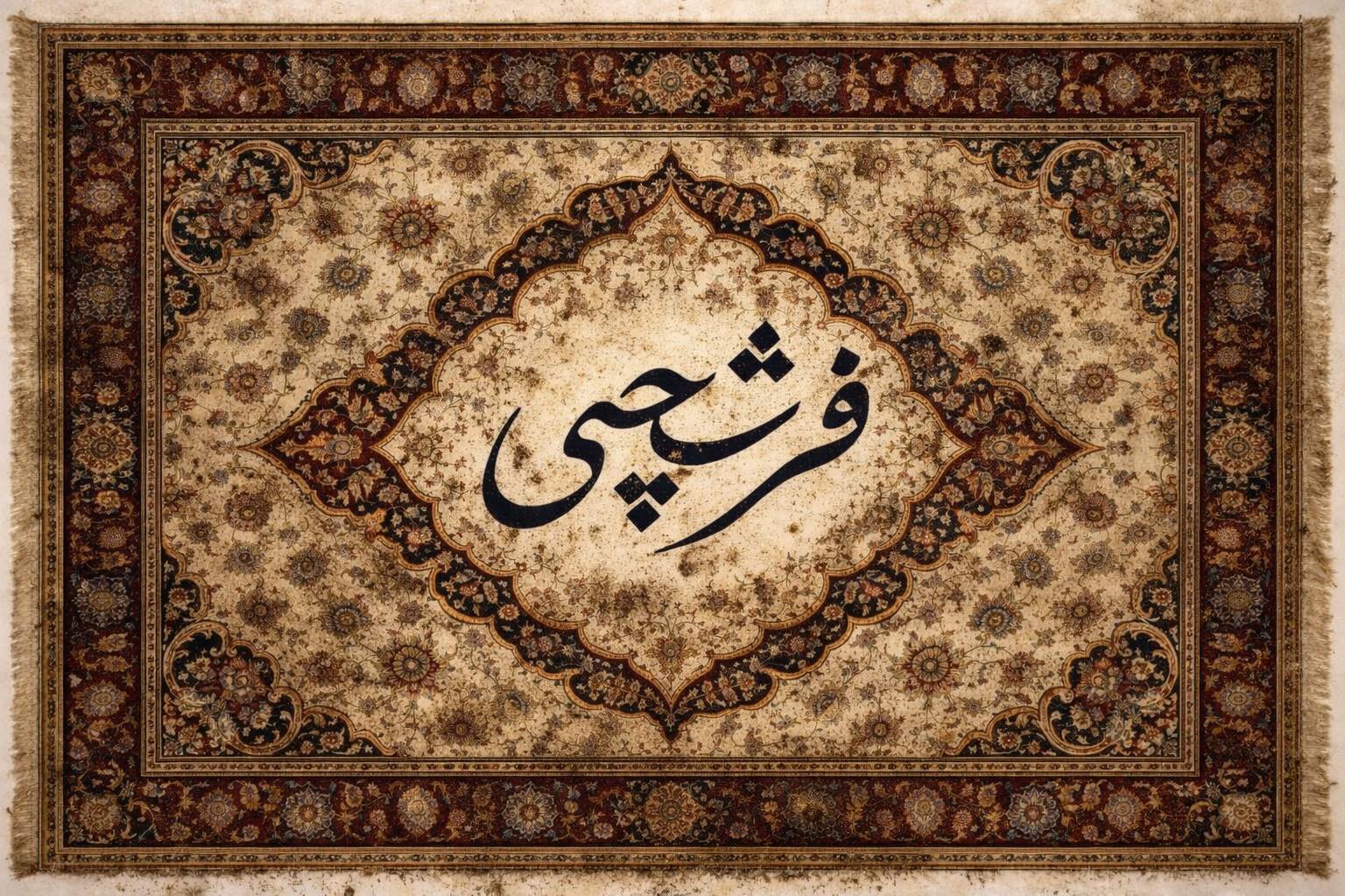 فرش کثیف
